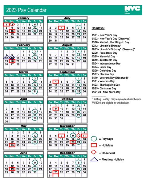 Nyc Doe Payroll Calendar 2024-25