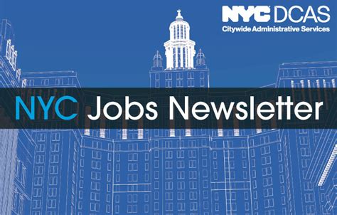 nyc city jobs dcas