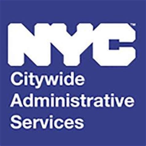 nyc citywide administrative services