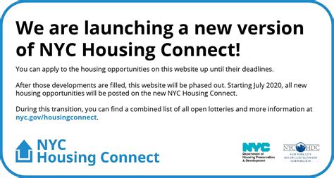 nyc connect housing connect