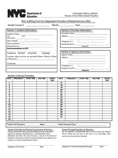 nyc doe registration forms