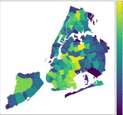 nyc population density by zip code
