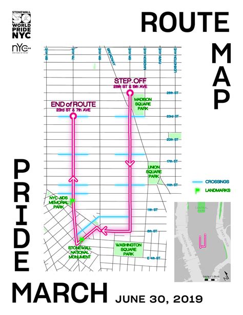 nyc pride march 2024 route