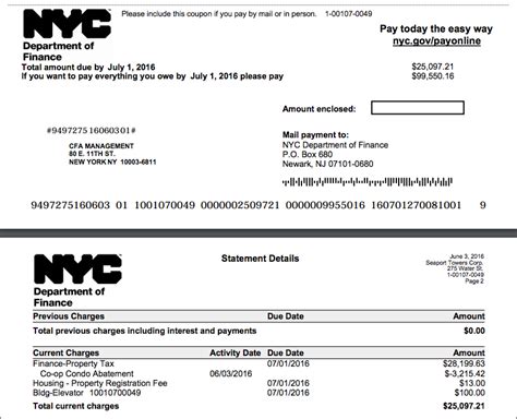 nyc real estate property tax