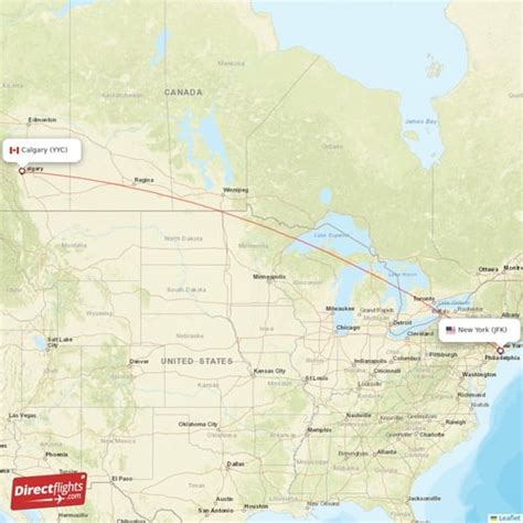 Discover the Ultimate Cross-Country Journey: NYC to Calgary in Just a Few Flights