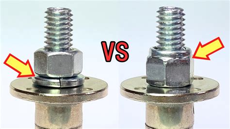 Nylon Lock Nut Vs Lock Washer