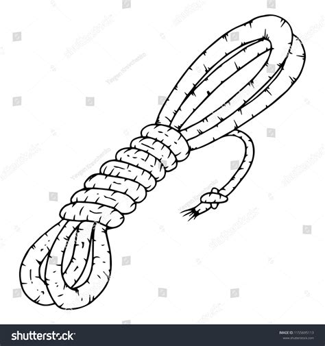 Nylon Rope Drawing