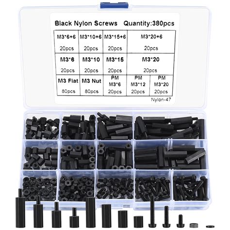 Nylon Spacers Screws