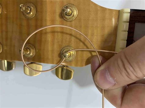 Nylon String Guitar Restringing