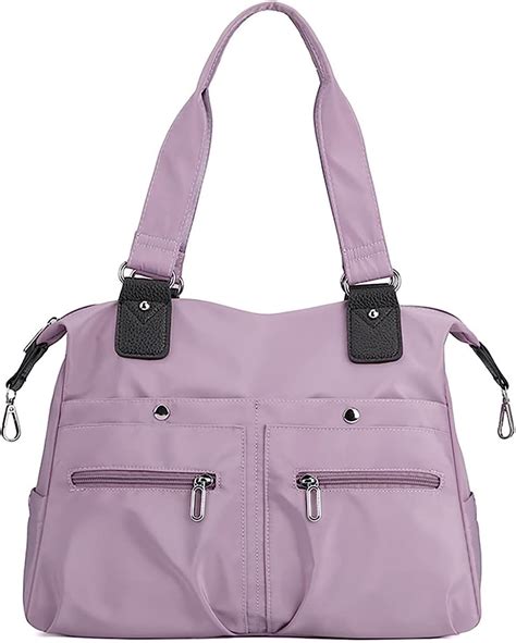 Nylon Totes With Pockets