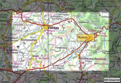 Plan de la ville de Nyons 2017 by Baronnies Tourisme Issuu