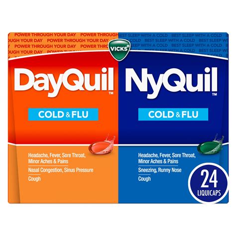 nyquil and dayquil ingredients