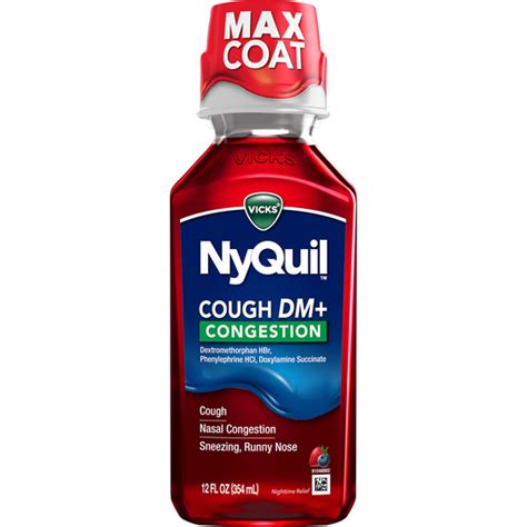 nyquil cough dm and congestion