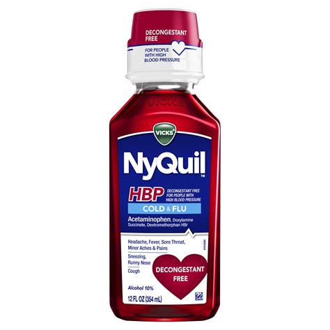 nyquil hbp cold and flu