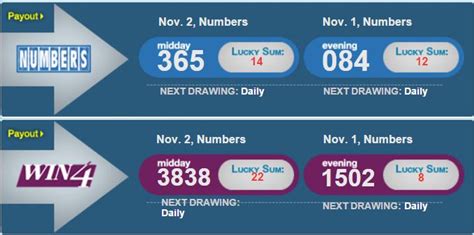 nys daily lottery numbers results