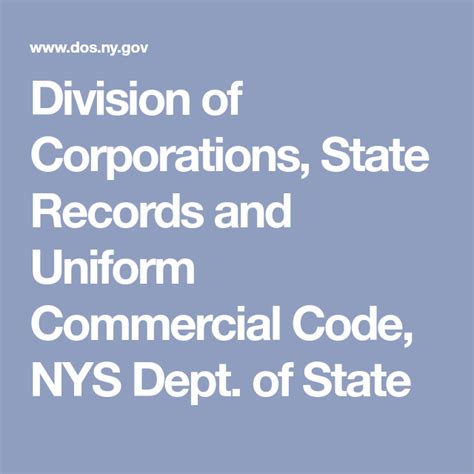 nys department of state records