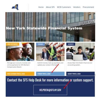 nys vendor self service portal