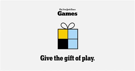 nytimes games gift subscription