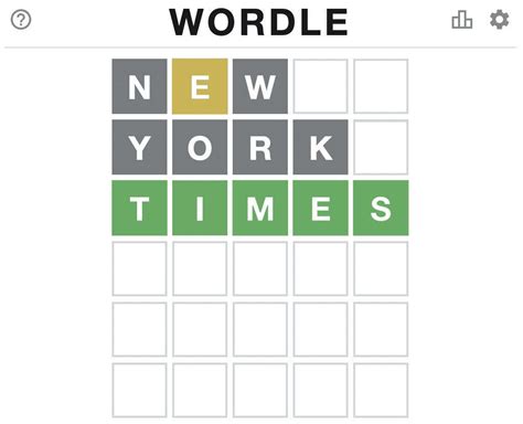 nytimes wordle today