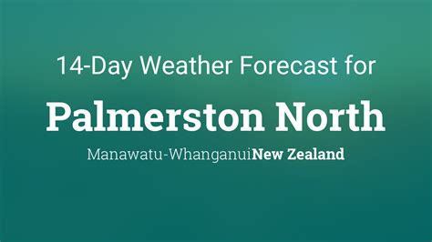 nz weather palmerston north