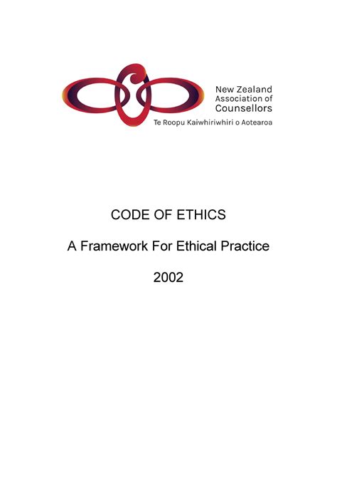 nzac code of ethics