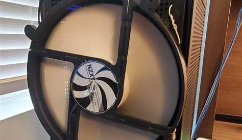 NZXT FS200 Enthusiast Silent Case Fan, blue LED 200mm