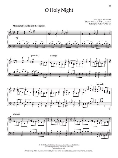 O Holy Night Piano Sheet Music: A Guide For Beginners