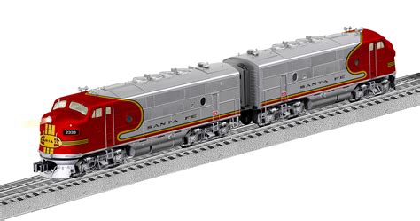 o gauge santa fe f3 diesel locomotive