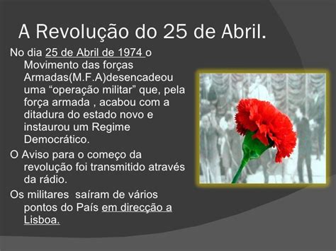 o que aconteceu no dia 25 de abril em 1974