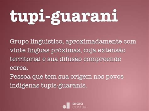 o que significa guarani