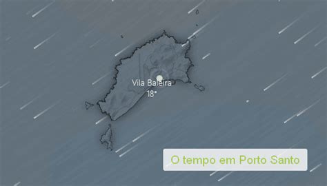 o tempo em porto santo