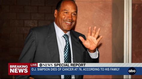 o. j. simpson died