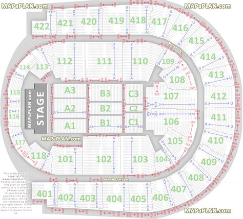 o2 arena seating plan rows
