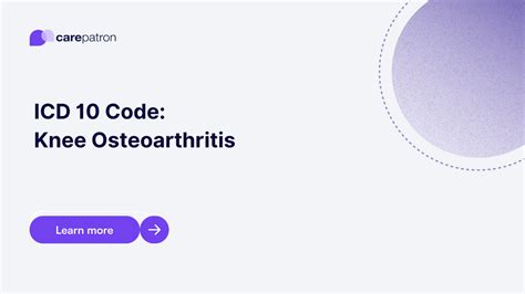 oa icd 10 code for knee