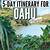 oahu hawaii itinerary 5 days
