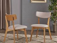 Furniture of America Dark Oak Karl Rustic Dining Chair (Set of 2