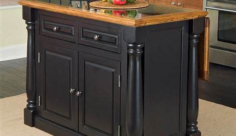 Oak Kitchen Island Black Granite Top Home Styles Nantucket With 5033 94