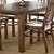 oak rectangular dining table