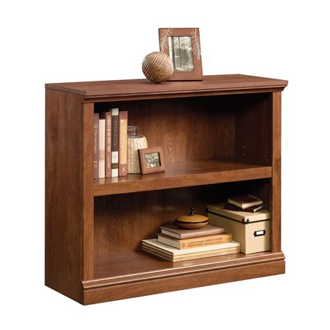 oak 2 shelf bookcase