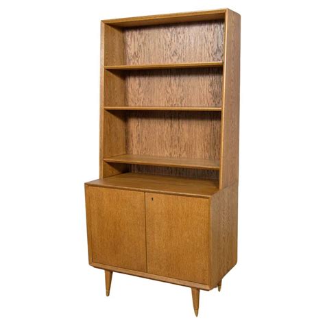 Oak Bookcase With Legs