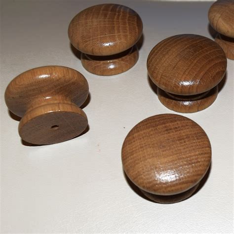 Oak Kitchen Door Knobs