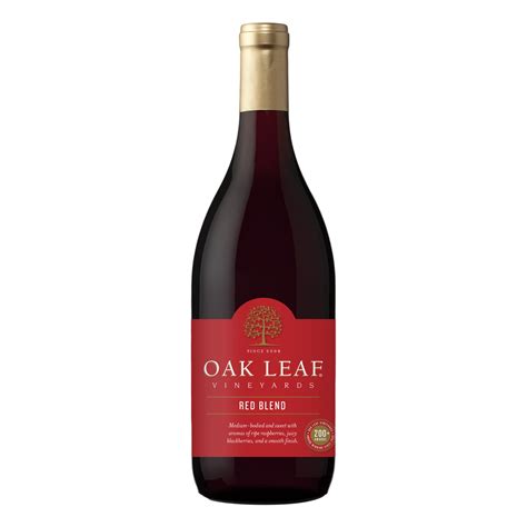 oak leaf vineyards red blend