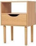 Oak Look Bedside Table Kmart