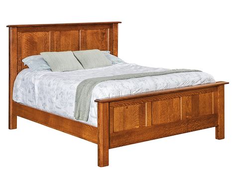 Oak Queen Bed Melbourne
