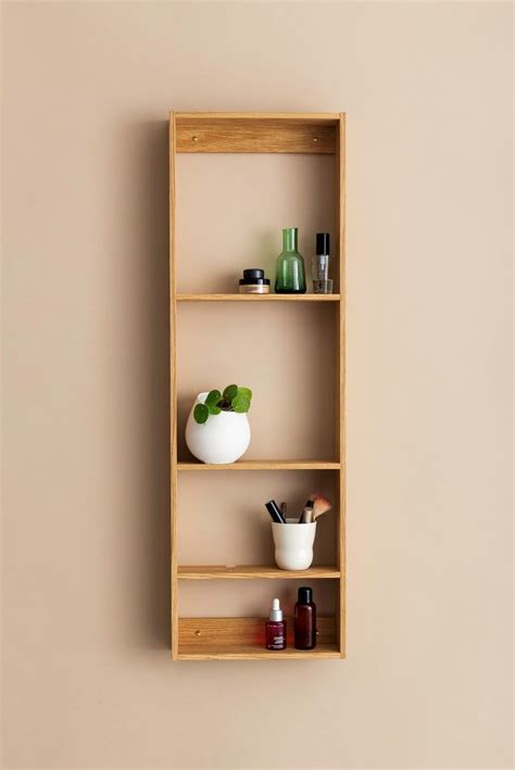 Oak Shelving Unit Wall Mounted