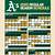 oakland a's 2022 schedule printable