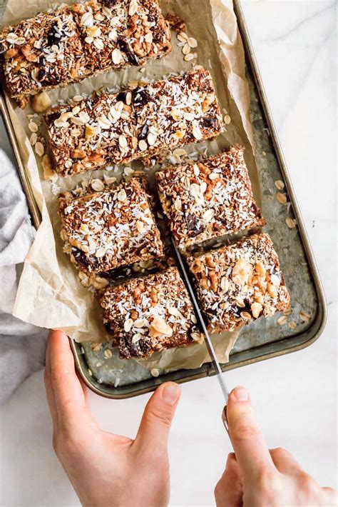 Oat Bars With Oat Flour
