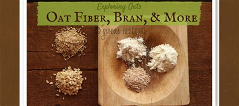 Oat Bran Fibre Type