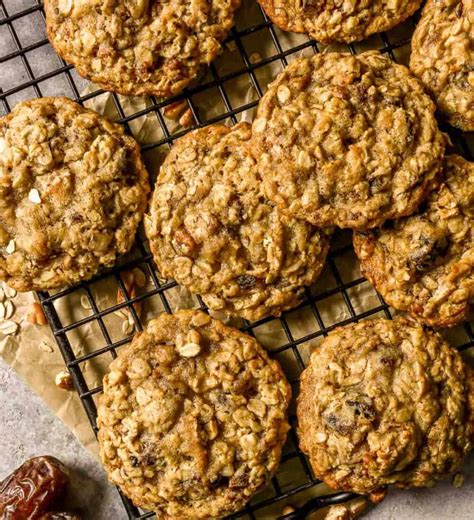 Oat Date Cookies