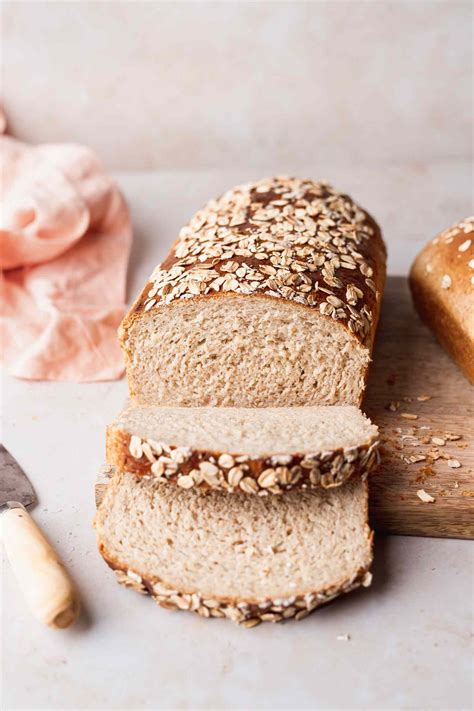 Oat Flour Bread Loaf
